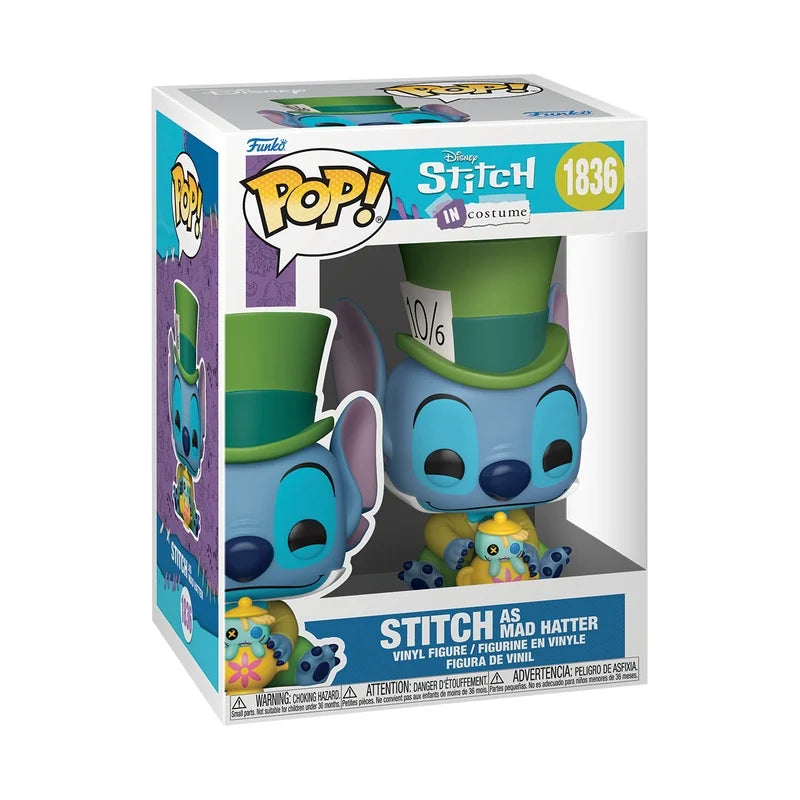 LILO & STITCH - POP Disney N° 1836 - Stitch as Mad Hatter