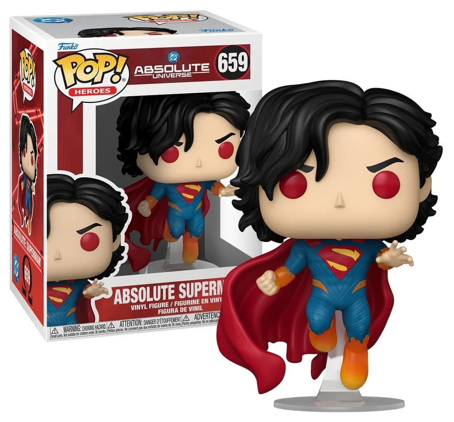 DC - POP Heroes N° 659 - Absolute Superman with Chase (B & W)