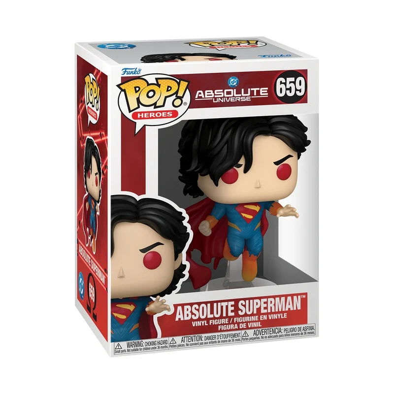 DC - POP Heroes N° 659 - Absolute Superman with Chase (B & W)