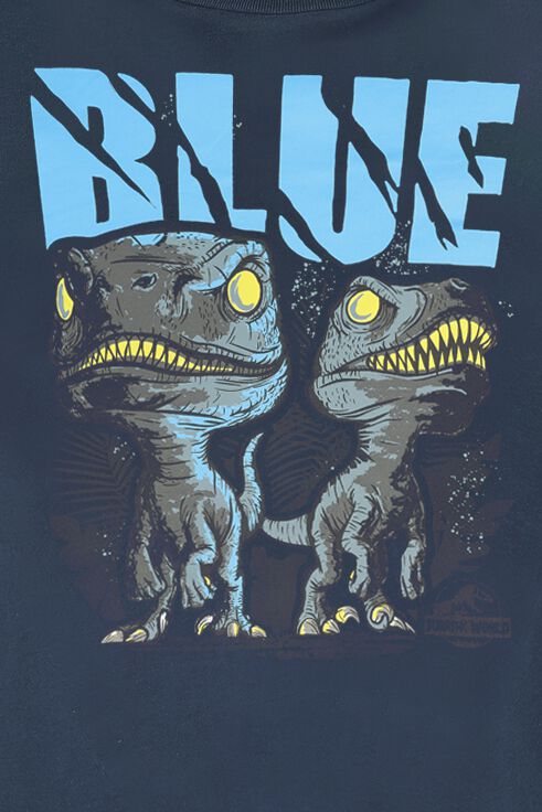 JURASSIC PARK - Blue The Raptor - T-Shirt POP (M)