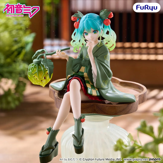 HATSUNE MIKU - Flowers Fairy Winter - Statue Noodle Stopper 15cm