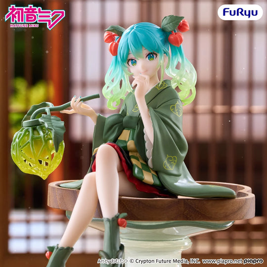 HATSUNE MIKU - Flowers Fairy Winter - Statue Noodle Stopper 15cm