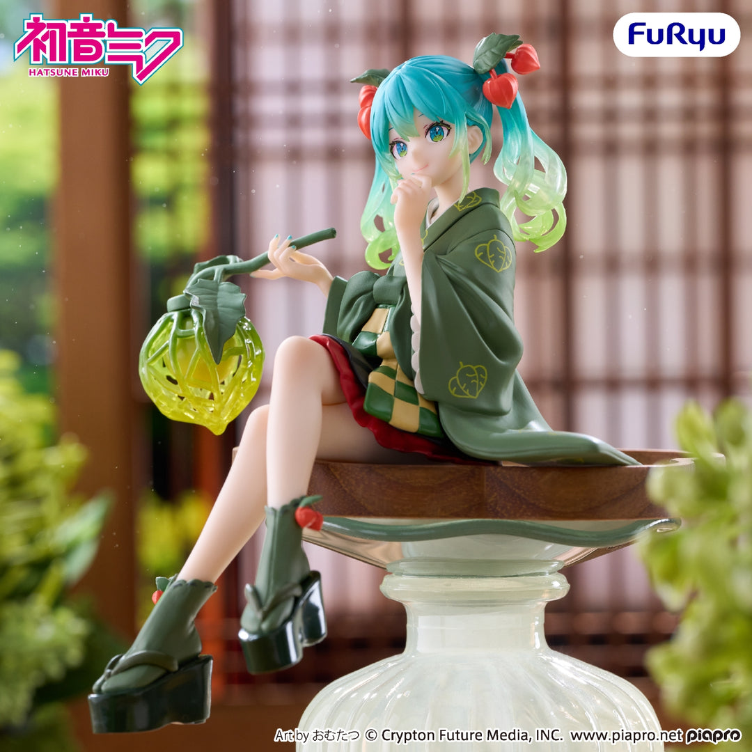 HATSUNE MIKU - Flowers Fairy Winter - Statue Noodle Stopper 15cm