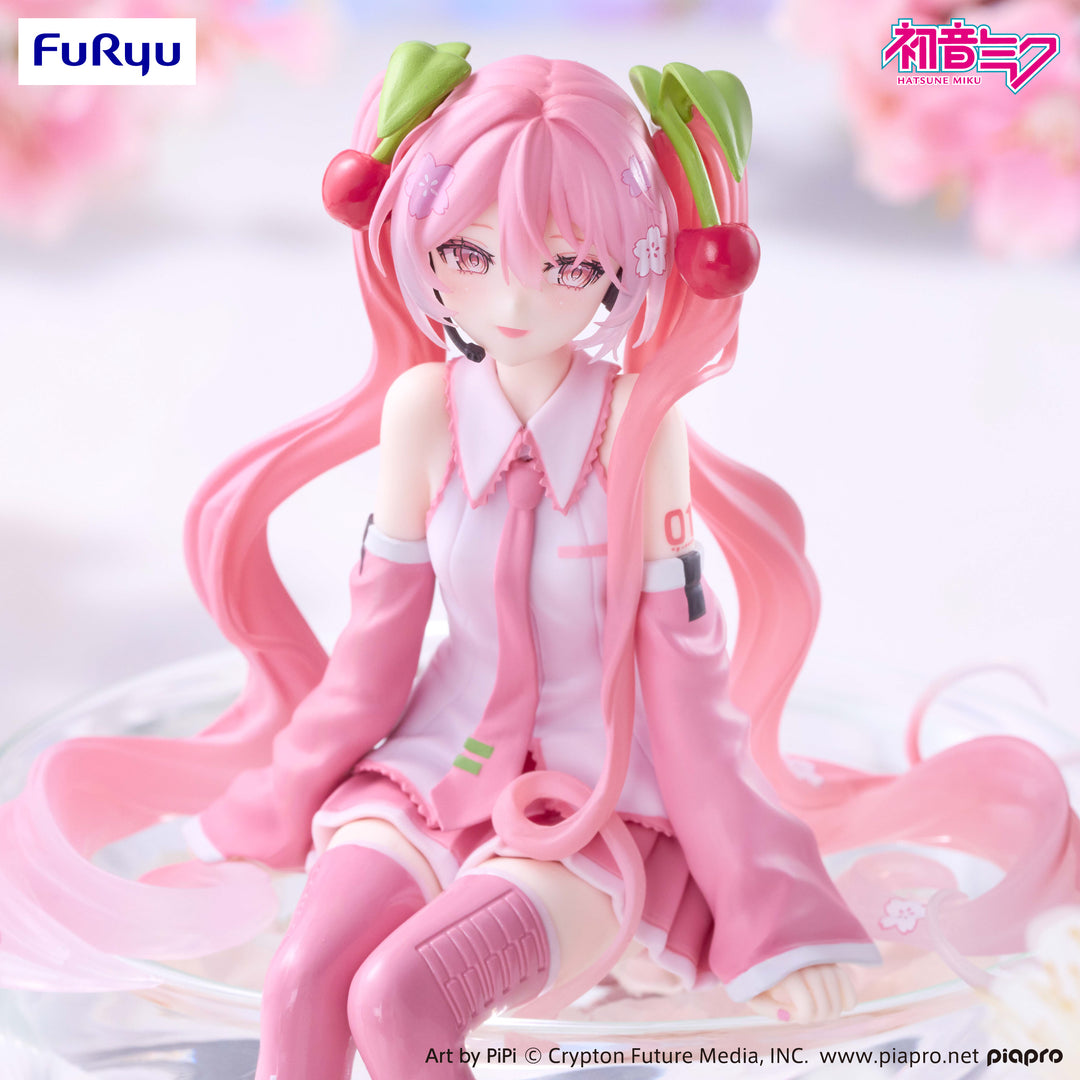 HATSUNE MIKU - Sakura Miku 2026 "Smile" - Statue Noodle Stopper 14cm