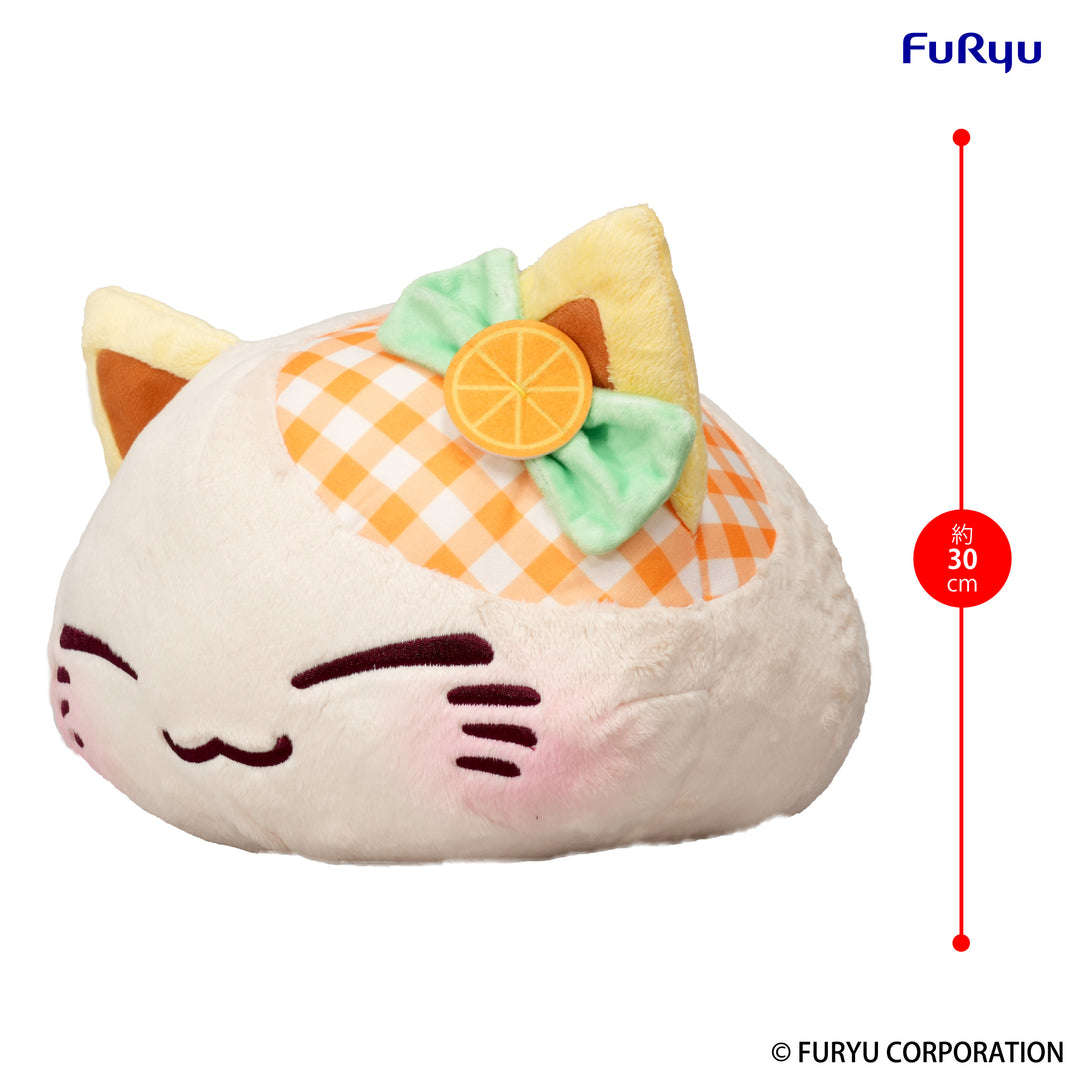 NEMUNEKO CAT FRUIT - Orange - Big Plush Toy 30cm