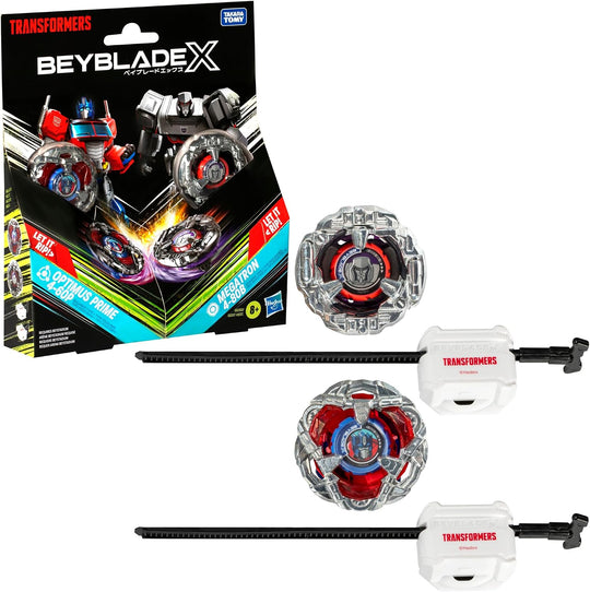 BEYBLADE X - Optimus Prime 4-60P & Megatron 4-80B