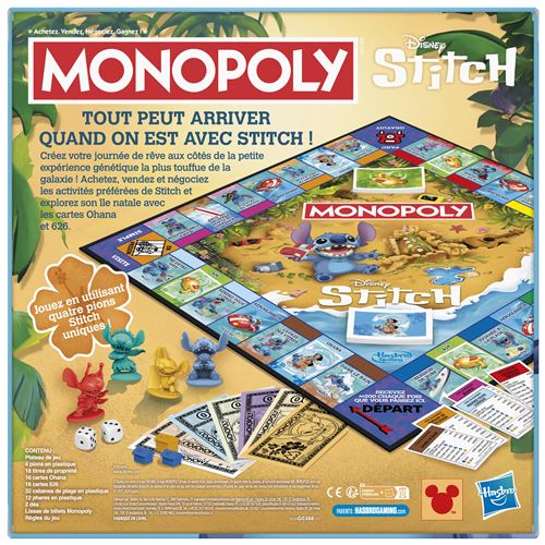 MONOPOLY - Stitch (French)