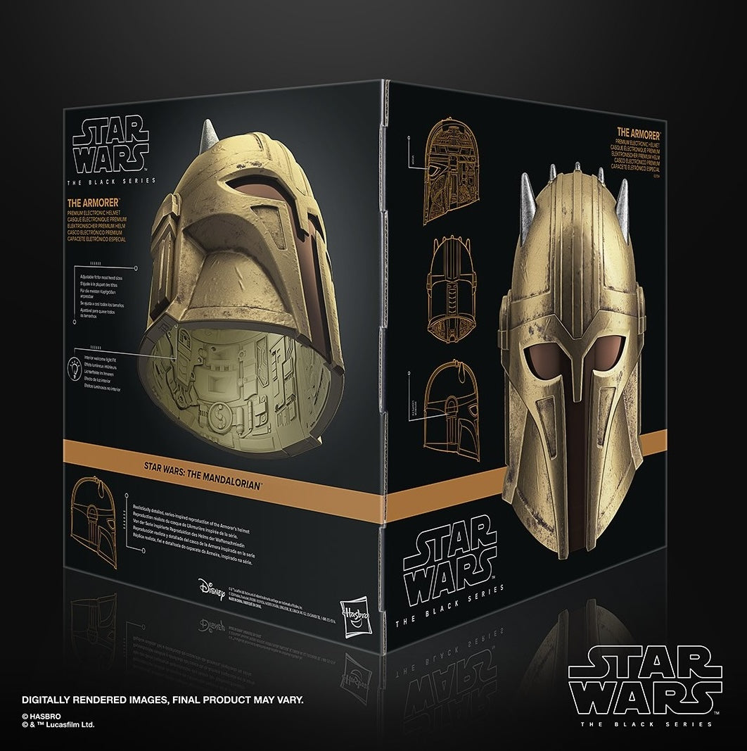 STAR WARS - Mandalorian - Electronic Helmet The Armorer Black Series