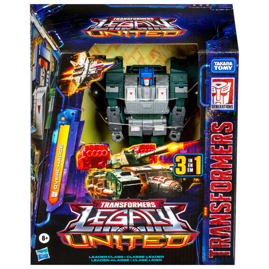TRANSFORMERS GENERATION - Overcharge Leader - Action Figure