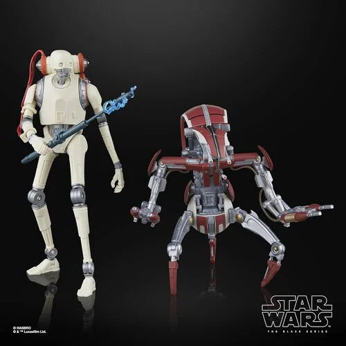 STAR WARS Jedi Survivor - KX Security Droid & Droideka 2Pk Figure 15cm