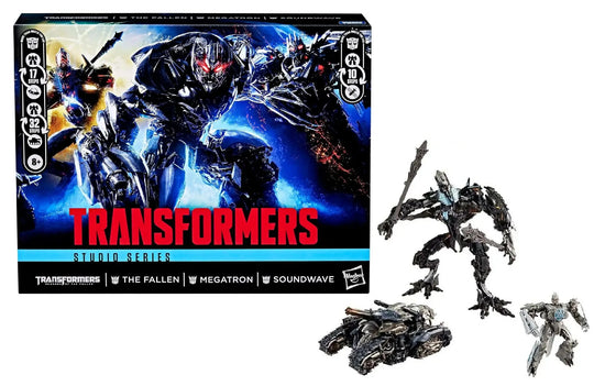 TRANSFORMERS 2 - The Fallen, Megatron & Soundwave - 3 Figure Pack