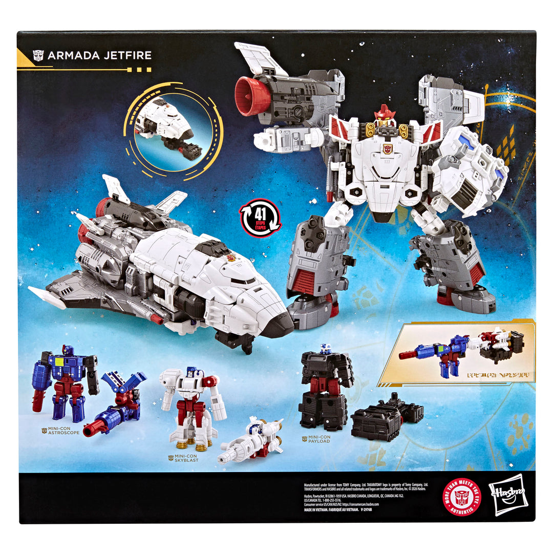 TRANSFORMERS - Armada Jetfire - Figure Age of Primes 20cm