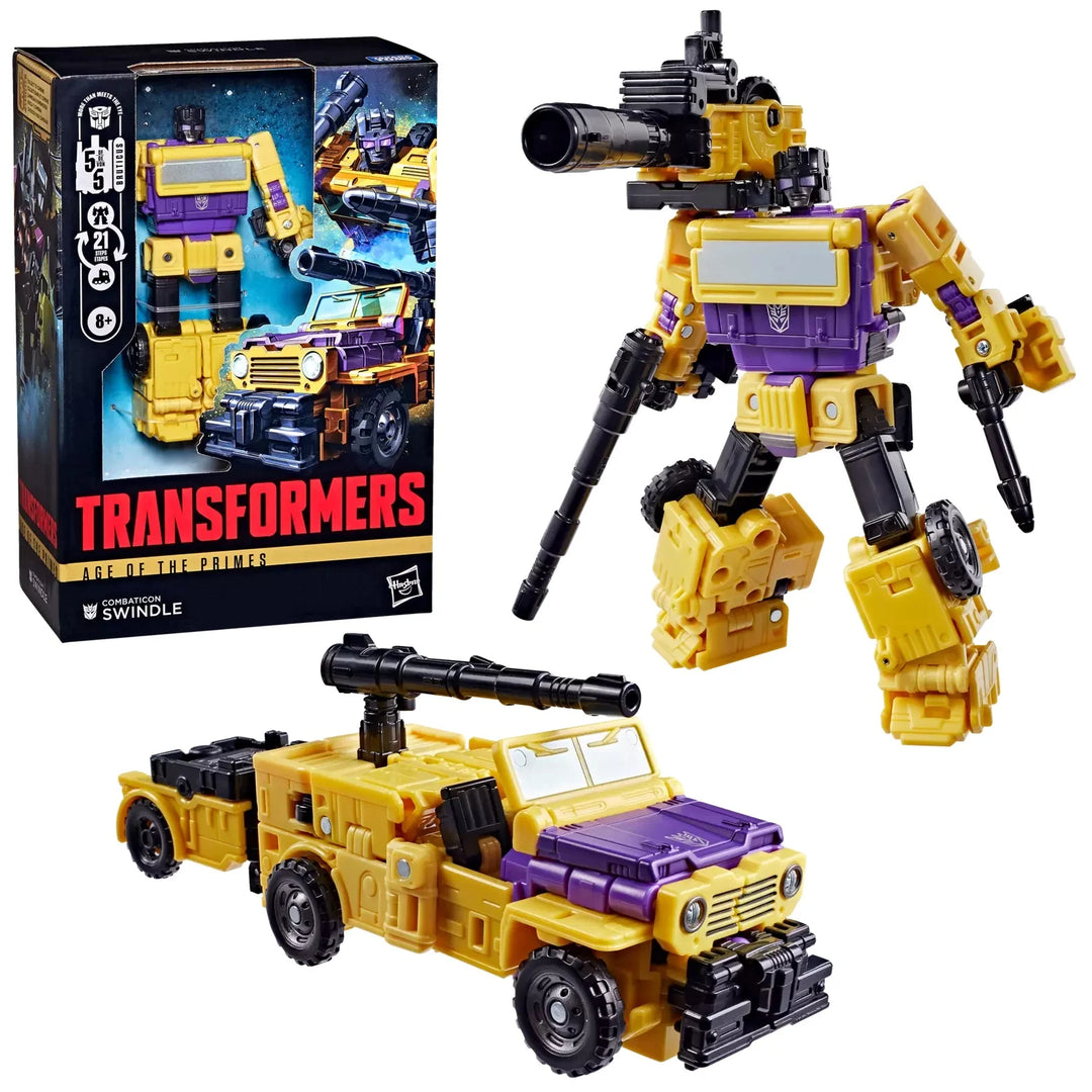 TRANSFORMERS - Swindle - Figure Age of the Primes Voyager Class 16cm