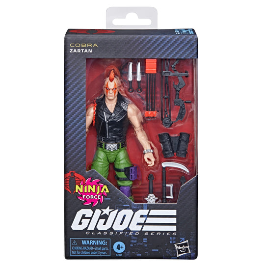 G.I. JOE - Zartan - Figure Classified Series #192 15cm