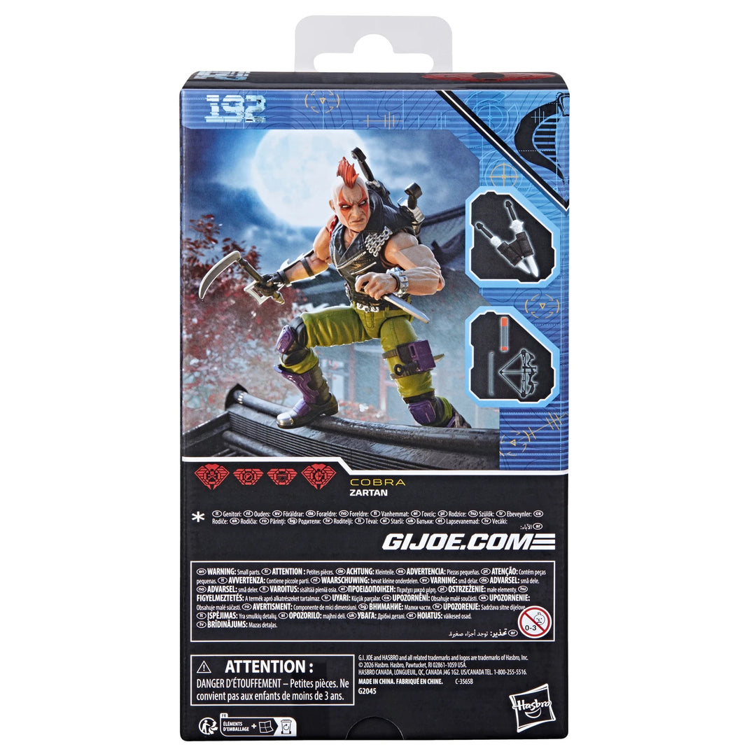 G.I. JOE - Zartan - Figure Classified Series #192 15cm