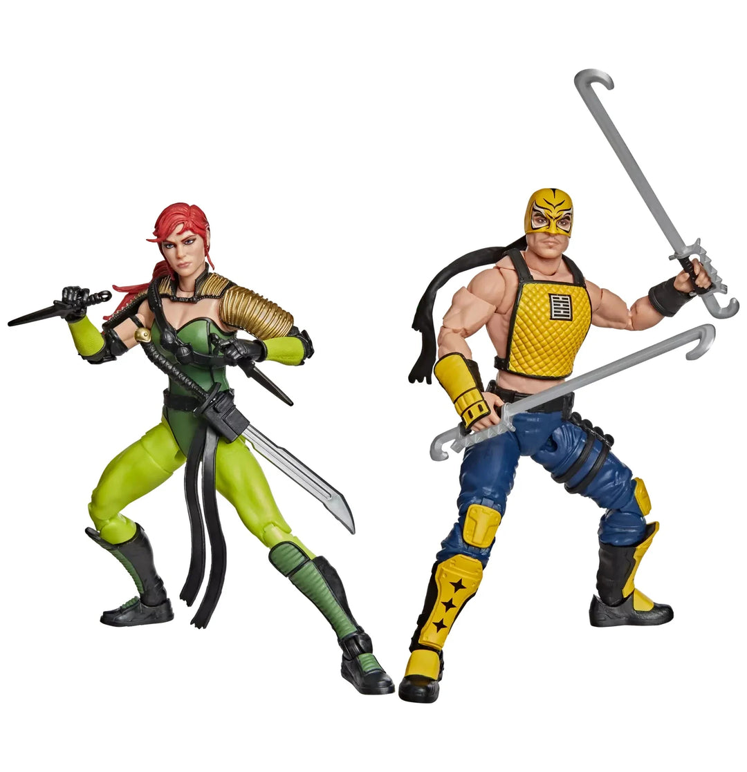 G.I. JOE - Ninja Force Scarlett & T'Jbang -Fig. Classified Series 15cm