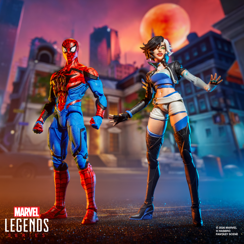 MARVEL RIVALS - Spider-Man & Luna Snow - Figure Legends Series 15cm