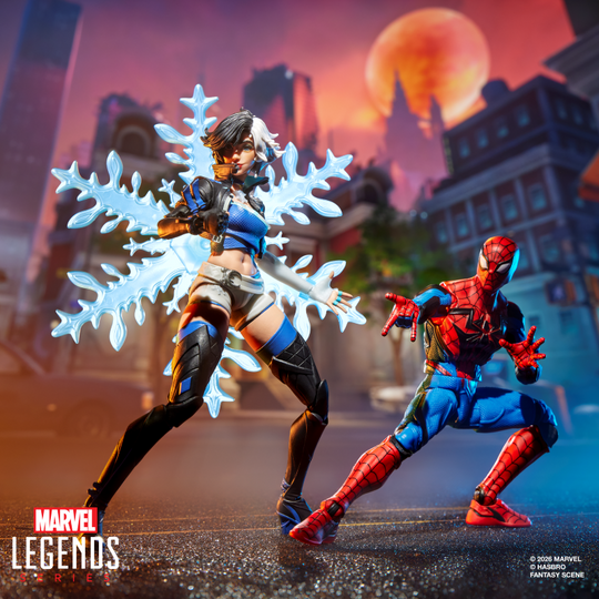 MARVEL RIVALS - Spider-Man & Luna Snow - Figure Legends Series 15cm