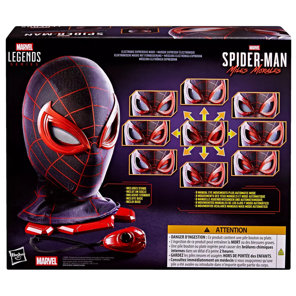 MARVEL - Electronic Helmet Expressive Miles Morales Legend Series