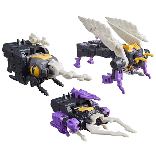 TRANSFORMERS - Bombshell, Shrapnell & Kickback - Figure MTME 14cm