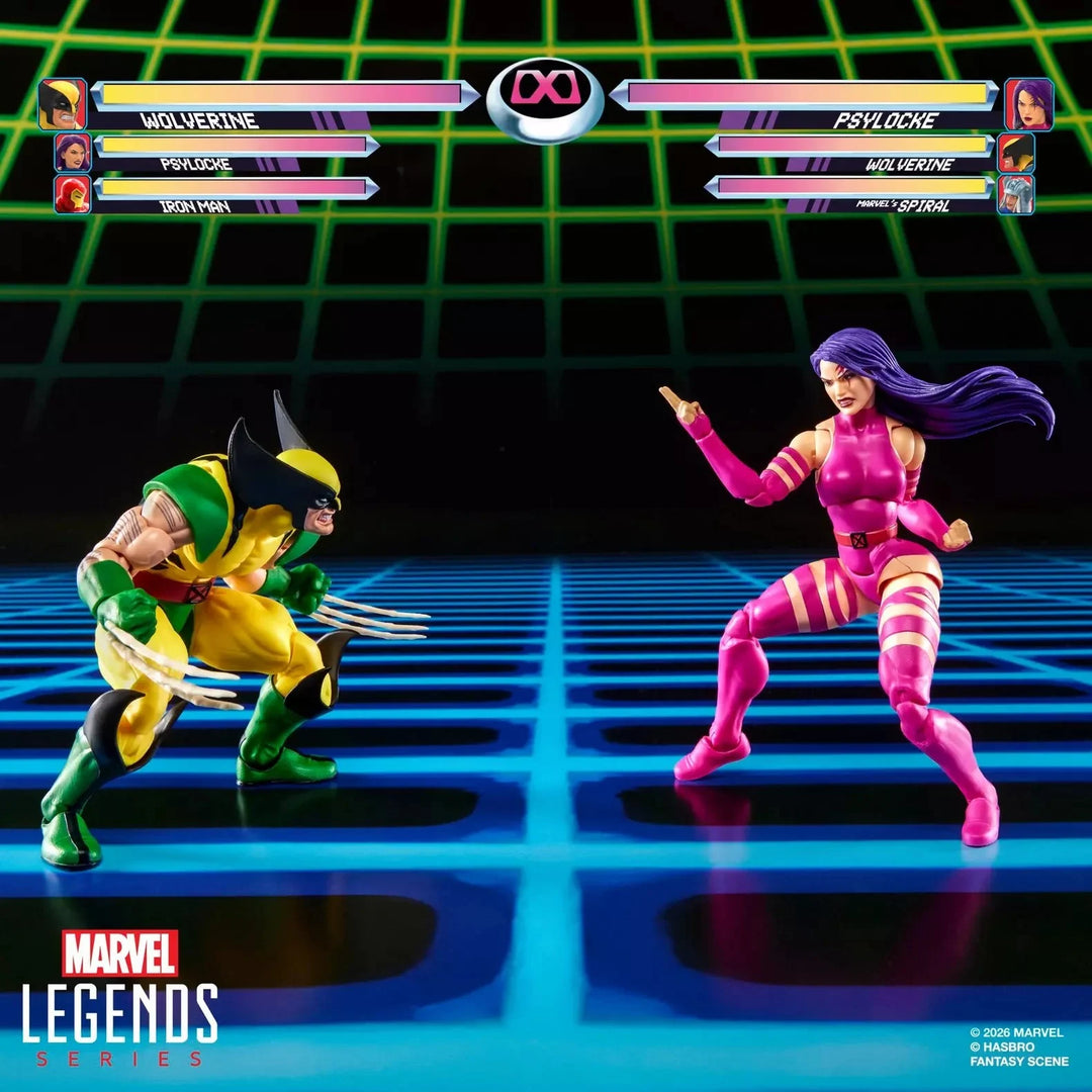 MARVEL - Wolverine vs Psylocke - Figures Legends Series 15cm