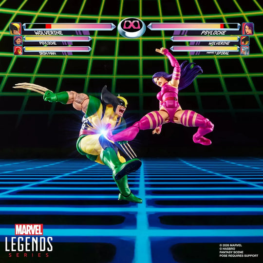 MARVEL - Wolverine vs Psylocke - Figures Legends Series 15cm