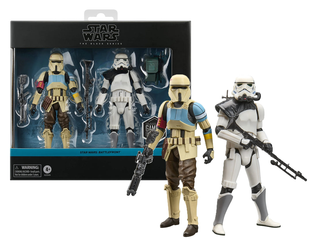 STAR WARS - Magma Trooper & Shore Trooper - Black Series 15cm