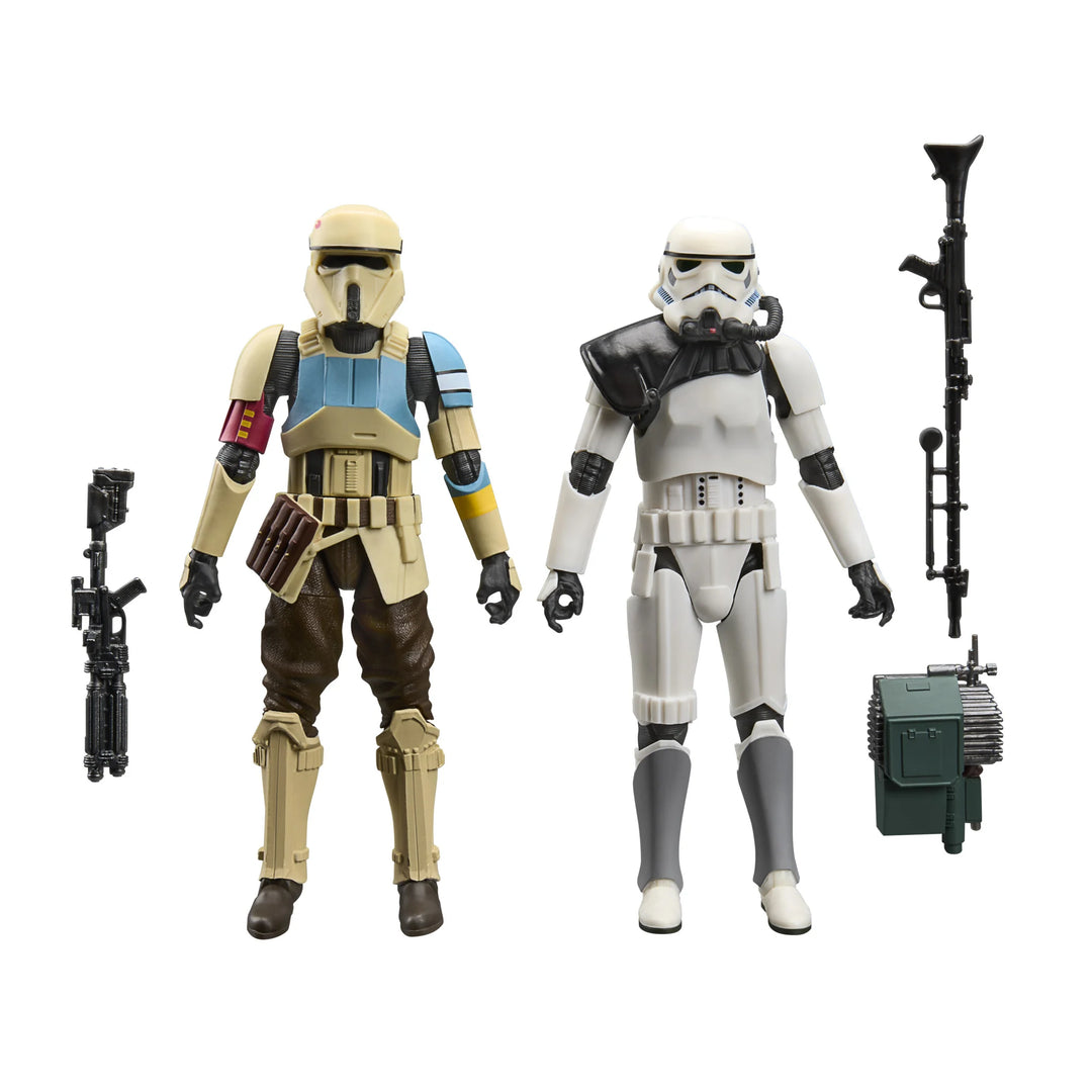 STAR WARS - Magma Trooper & Shore Trooper - Black Series 15cm