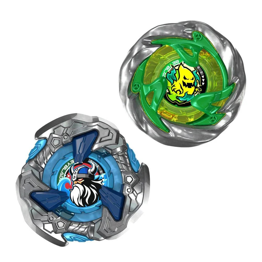 BEYBLADE X - Hack Viking 4-55O & Circle Ghost 4-60LR