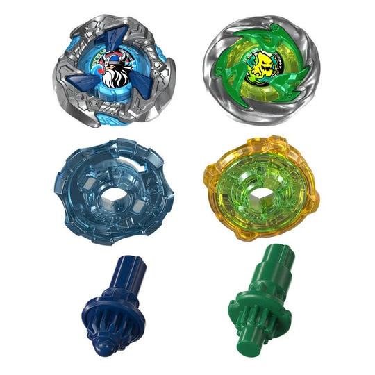 BEYBLADE X - Hack Viking 4-55O & Circle Ghost 4-60LR