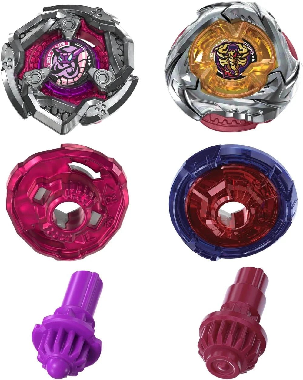 BEYBLADE X - Tail Viper 3-85LO & Spear Scorpio 0-70Z