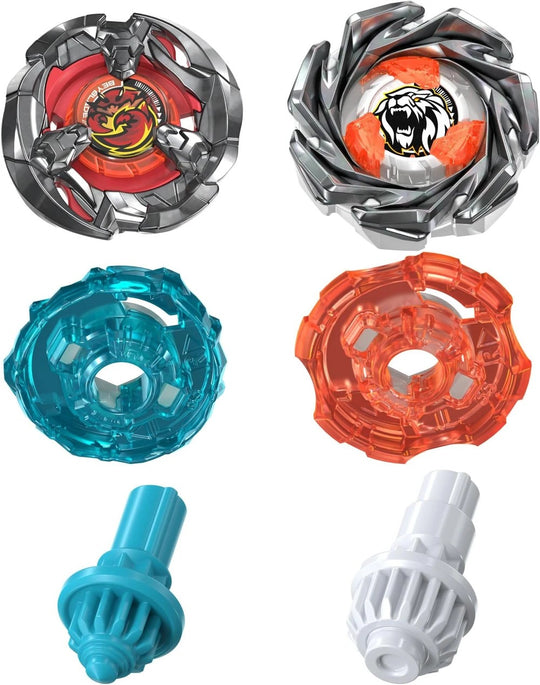 BEYBLADE X - Clamp Crab 9-65S & Crest Leon 4-55A