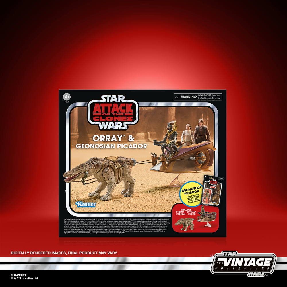 STAR WARS 2 - Orray & Geonosian Picador - Fig. Vintage Collection 10cm