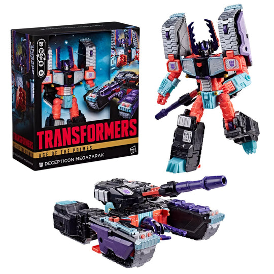 TRANSFORMERS - Megazarak - Fig. Age of the Primes Leader Class 19cm