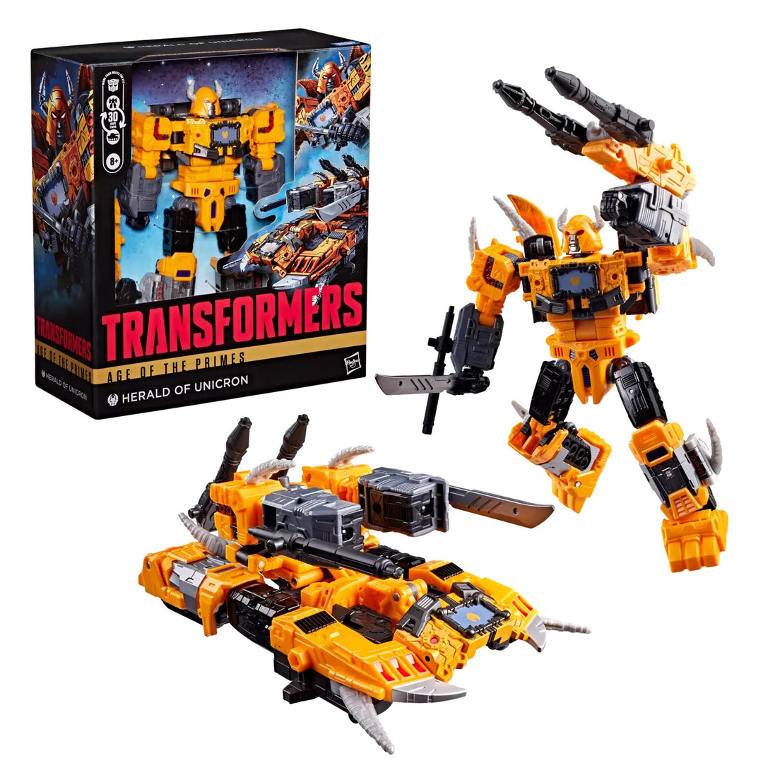 TRANSFORMERS -Herald Unicron -Fig. Age of the Primes Leader Class 19cm