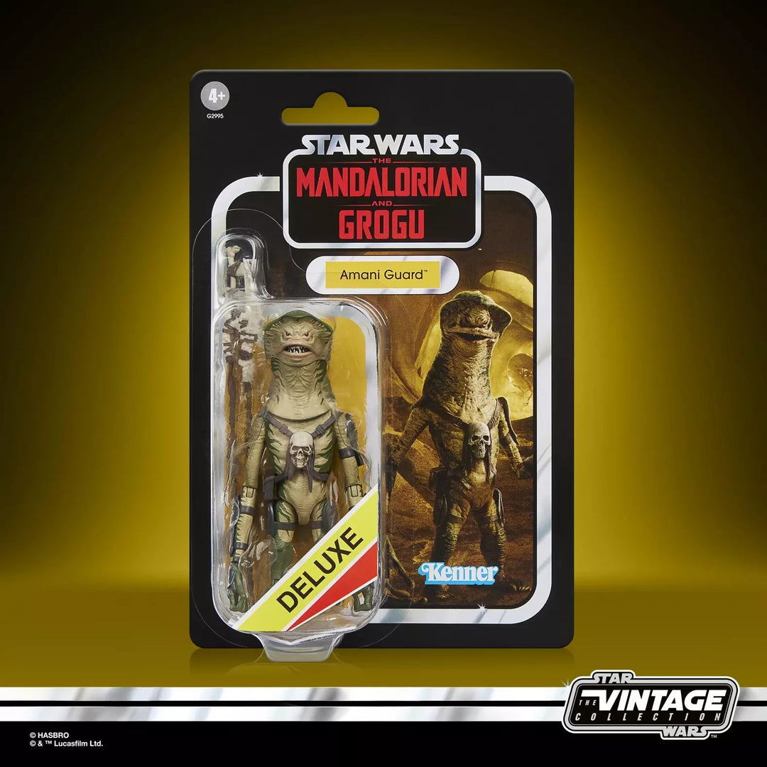 THE MANDALORIAN & GROGU - Amani Guard - Figure Vintage Collection 10cm