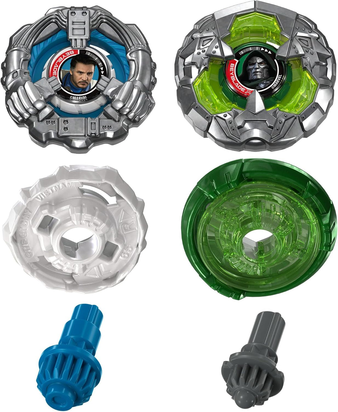 BEYBLADE X - Mister Fantastic 9-65A & Doctor Doom 0-80LO