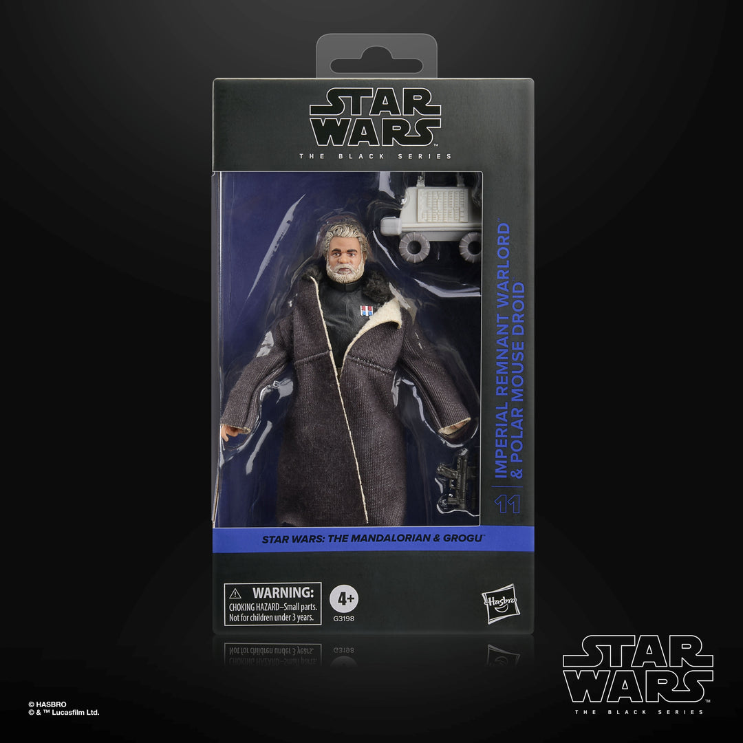 MANDALORIAN & GROGU - Imperial Warlord - Figure Black Series 15cm