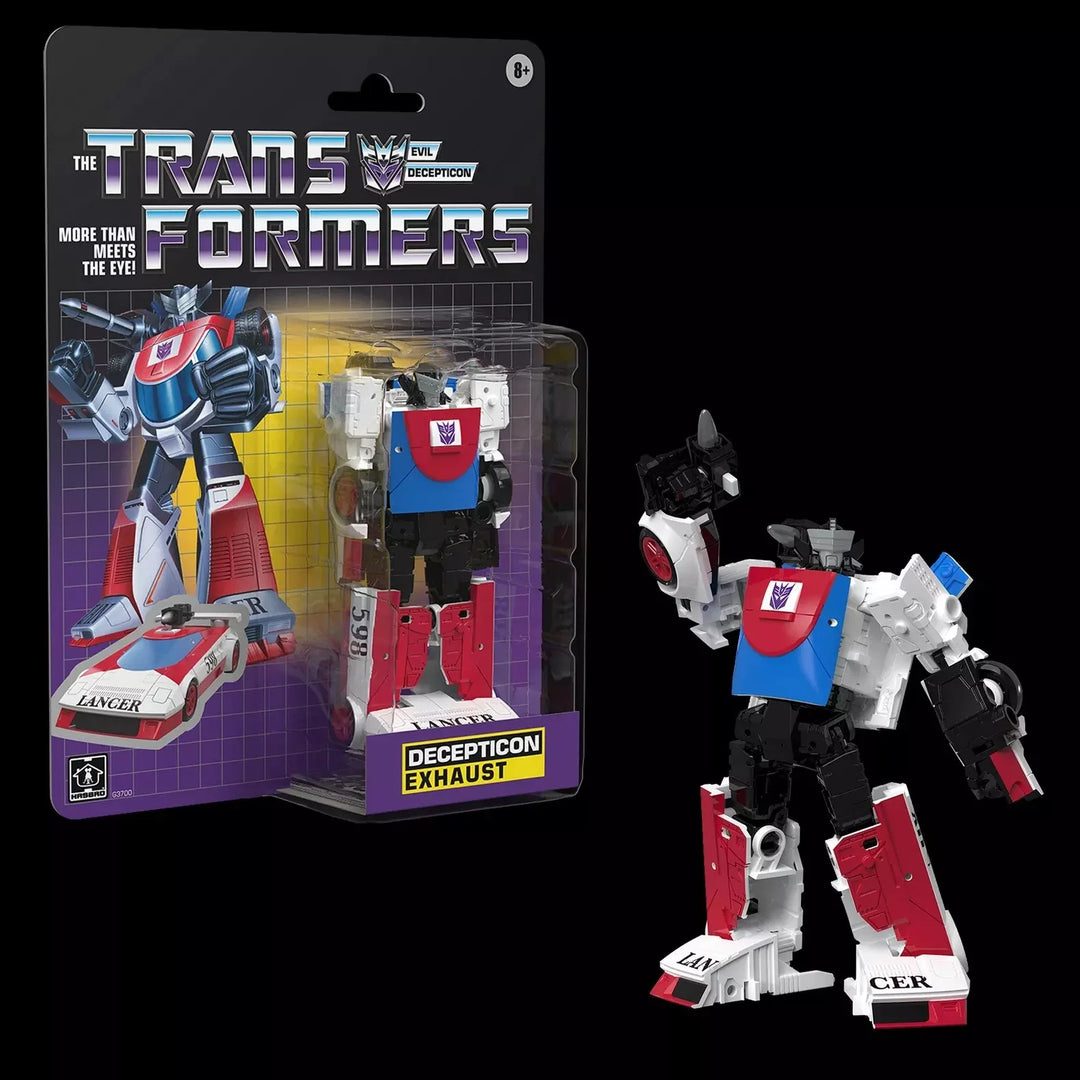 TRANSFORMERS - Decepticon Exhaust - Figure Retro G1 13.2cm