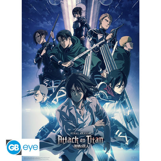 ATTACK ON TITANS - Set 2 - Set 2 posters '52x38'