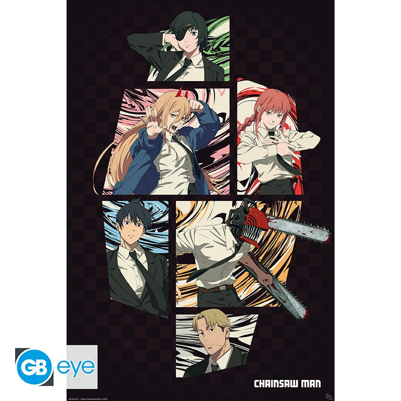 CHAINSAW MAN - Section 4 - Poster 91x61cm