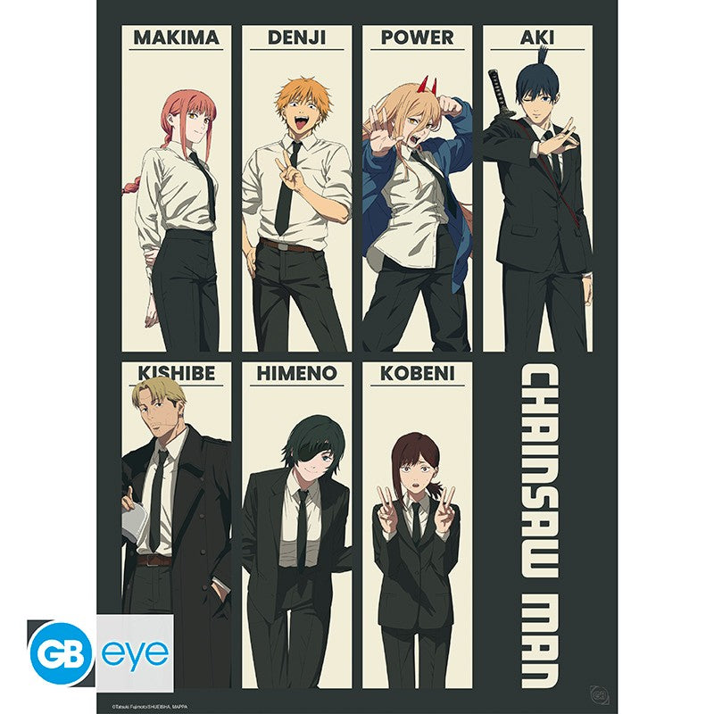 CHAINSAW MAN - Devil Hunters - Set 2 posters '52x38'