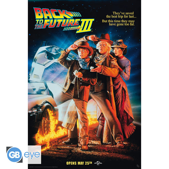 BACK TO THE FUTURE 3 - Movie Poster - Poster 61X91