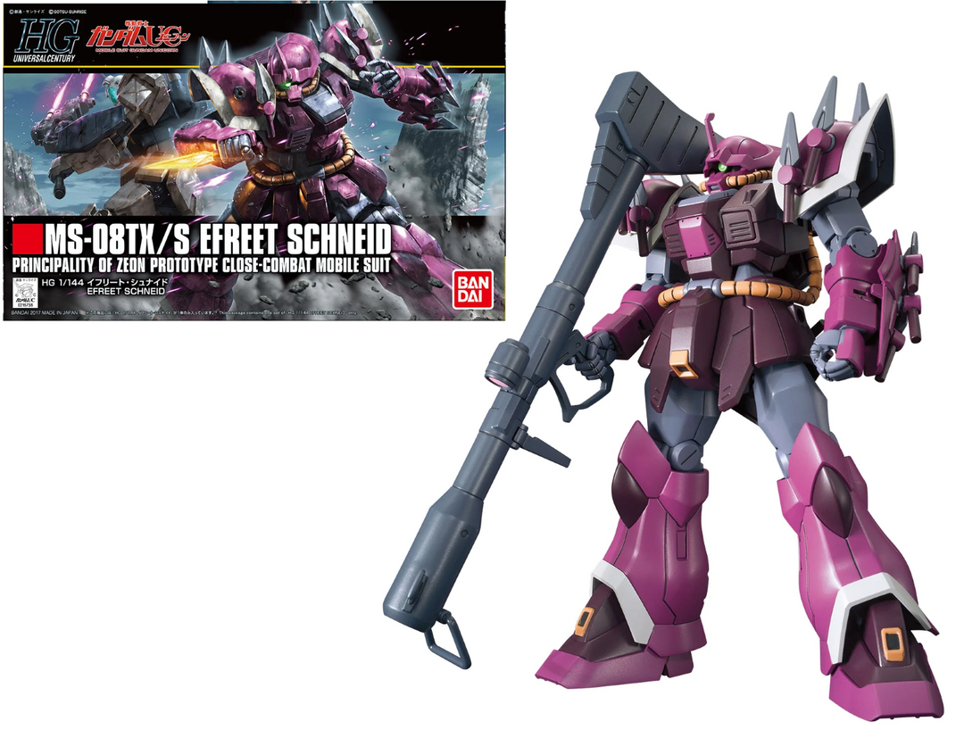GUNDAM - Model Kit - High Grade - Efreet Schneid MS-08TX/S - 1/144