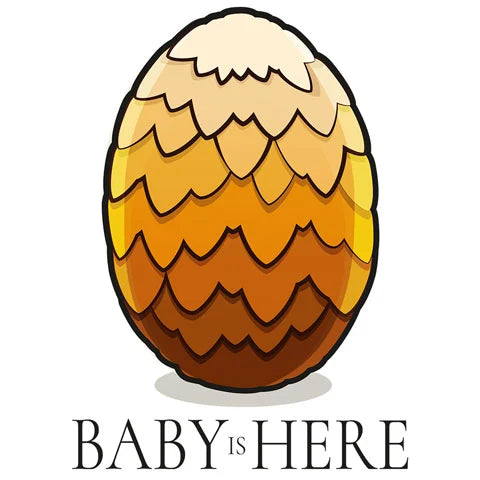 GAME OF THRONES - Baby Body - Baby is Here - Yellow (3-6 Month)