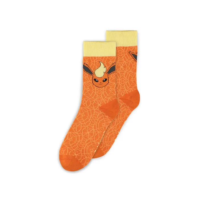 POKEMON - Eevee Evolution - Pack of 3 pairs of socks (T39-42)