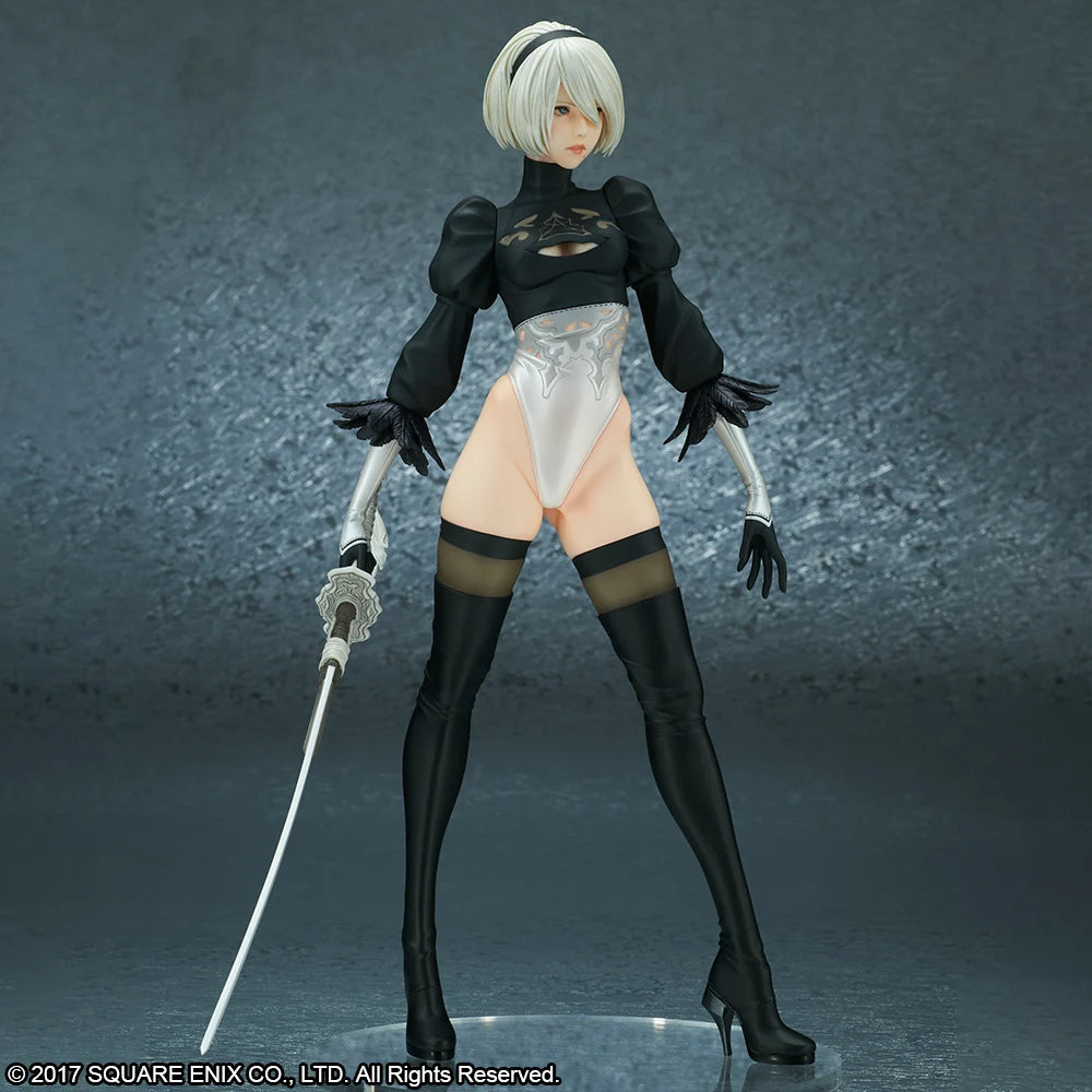 NIER AUTOMATA - 2B - Statue Deluxe 28cm