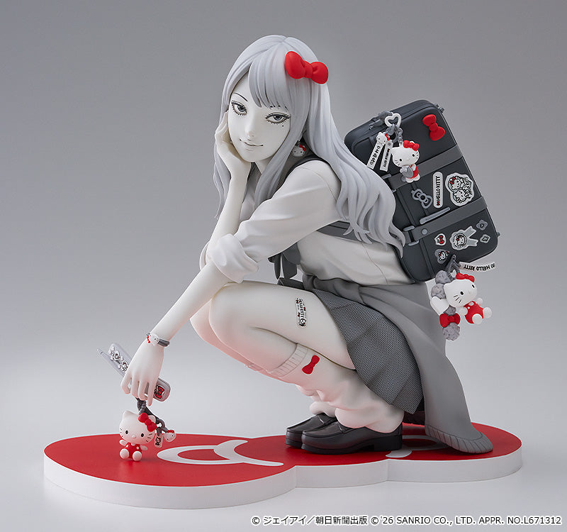 JUNJI ITO X HELLO KITTY - Gyaru Tomie x Hello Kitty - Statue 14cm