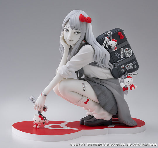 JUNJI ITO X HELLO KITTY - Gyaru Tomie x Hello Kitty - Statue 14cm