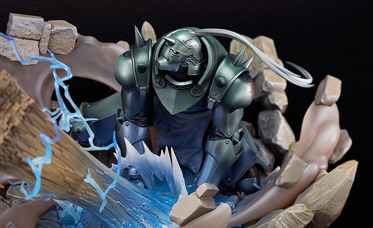 FULL METAL ALCHEMIST - Edward Elric & Alphonse Elric - Statue 58cm